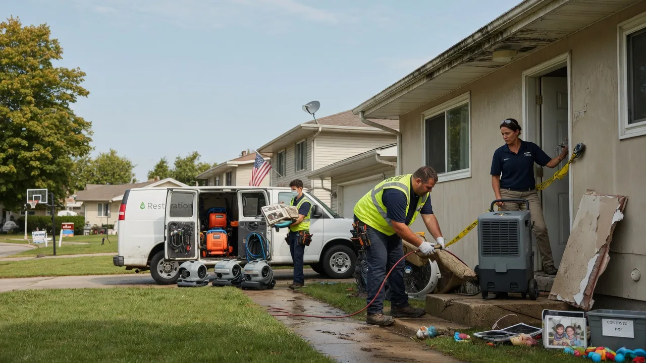 Water Damage Restoration in Bessie, OK near me